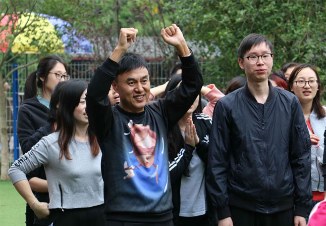 康成電子團隊風采 康成電子2018秋游趣味運動會